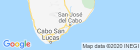 San Jose Del Cabo map
